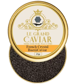 French Crystal Baerii Caviar 20g