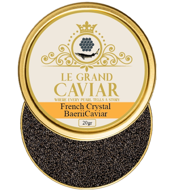 French Crystal Baerii Caviar 20g